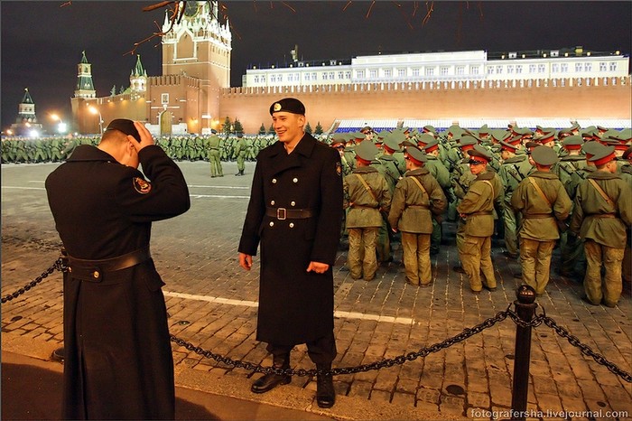 Không khí chuẩn bị cho Ngày chiến thắng 9/5 đang diễn ra rất sôi động tại thủ đô Moscow.